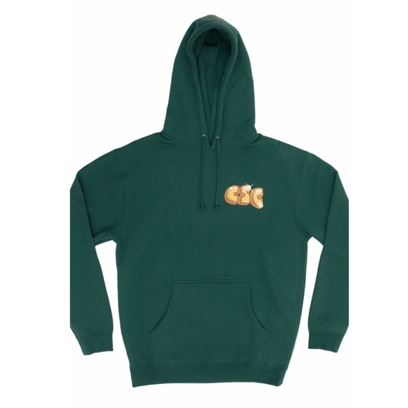 CRENSHAW SKATE CLUB BLING OG LOGO HOODIE IN BLACK - Picture 2 of 11